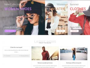 Thiết kế website cửa hàng thời trang ở Ba Đình